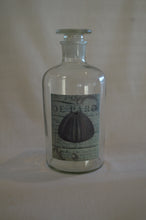 'Sea urchin' glass bottle