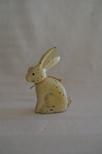 Miniature wooden bunnies
