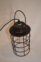 Cage-style hanging lantern light