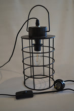 Cage-style hanging lantern light