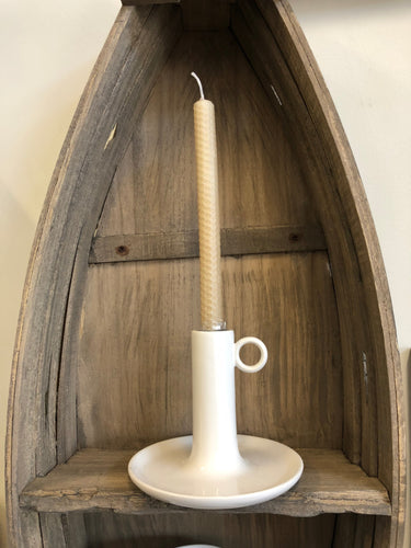 Traditional ceramic candle holder