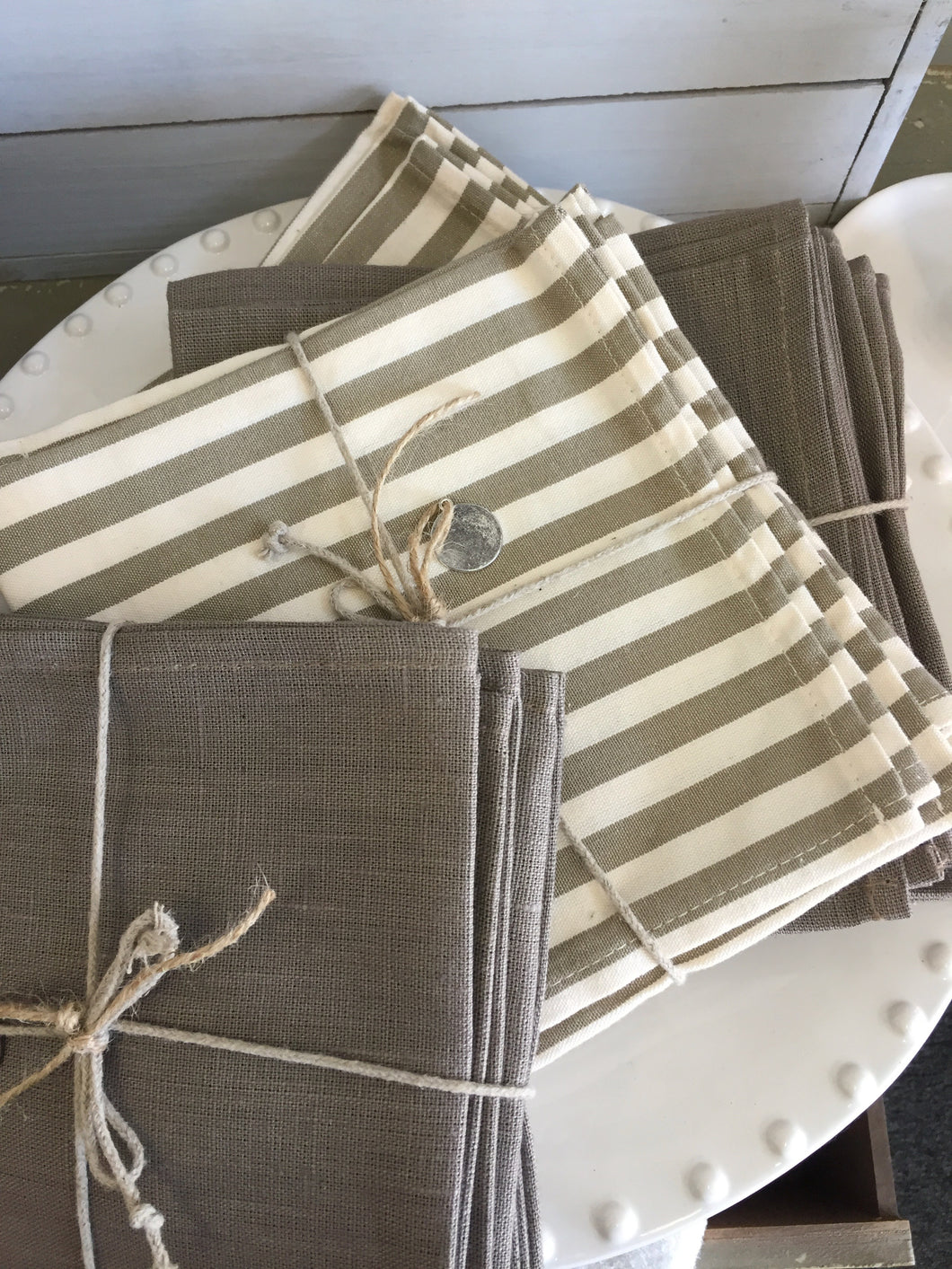 Linen napkin sets