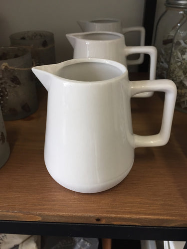 White milk jug